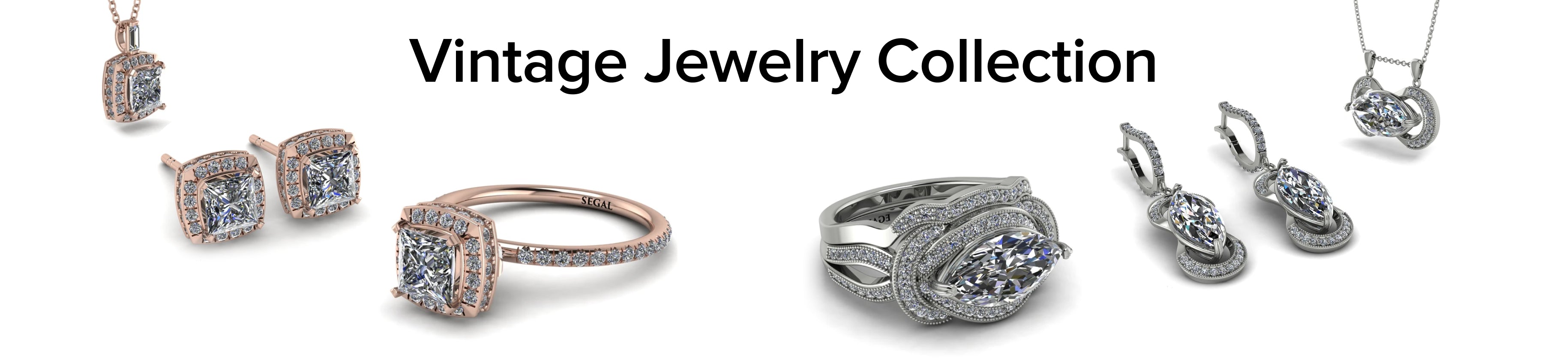 Vintage Jewelry Collection Banner