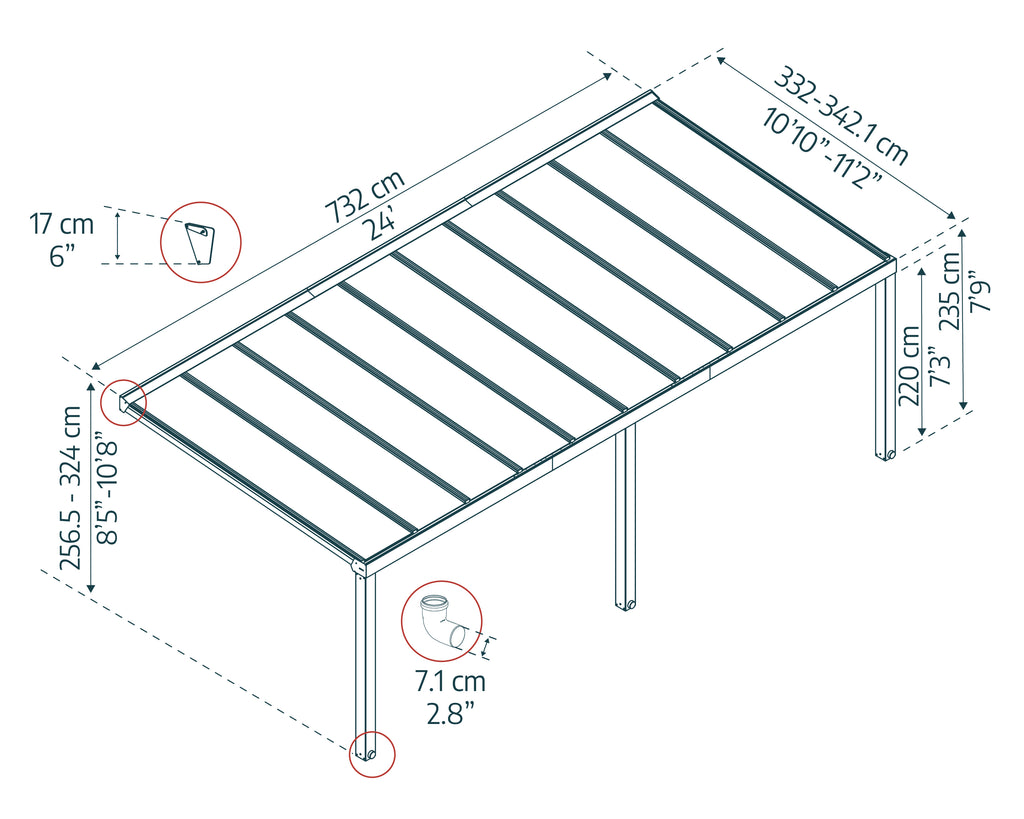 Palram-Canopia_Patio_Covers_Stockholm_11x24_3.4x7.3_Dimensions