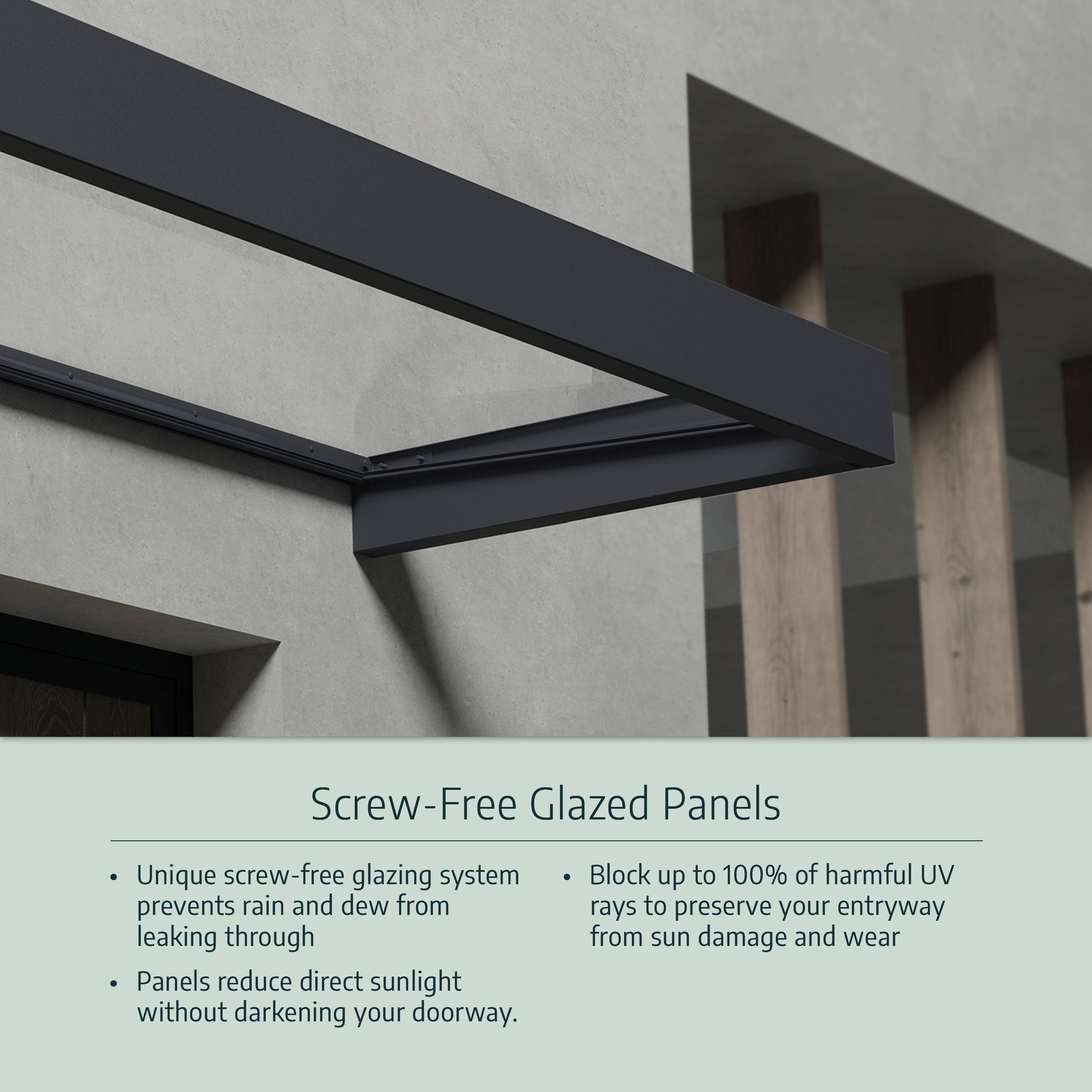 Palram's Door Awnings Competitive Advantages