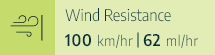 Wind load 100 kmh