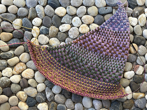 VedaLynn's Nightshift Shawl in Ullcentrum and Making Tracks