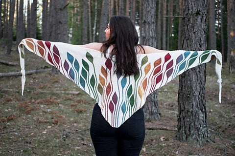 Aeria shawl by Linnea Ornstein