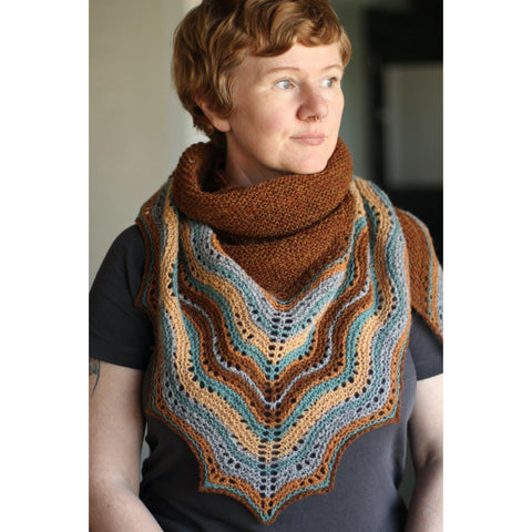 Hansel half hap by Gudrun Johnston