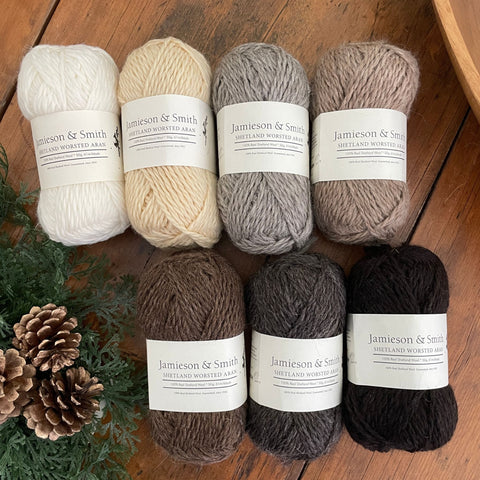 Jamieson and Smith Aran Worsted