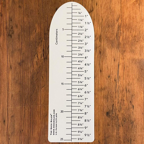 The Sock Ruler | The Woolly Thistle