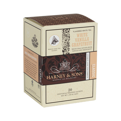 English Breakfast - Bag of 50 Sachets of Blended Black Tea, by Harney & Sons Fine Teas