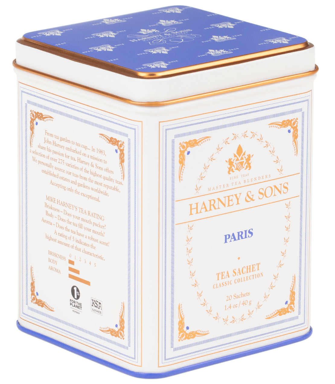 Paris Flavored Black Tea Harney Sons Fine Teas