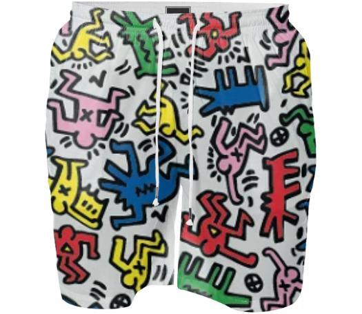 keith haring swim shorts – PAOM