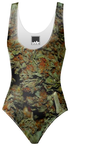 weed swimsuit