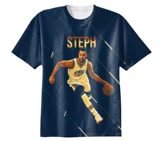 steph curry logo shirt