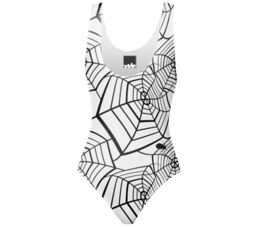 spiderweb bathing suit