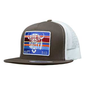 Salty Rodeo Co. Bison Trucker Cap - Heck Of A Lope