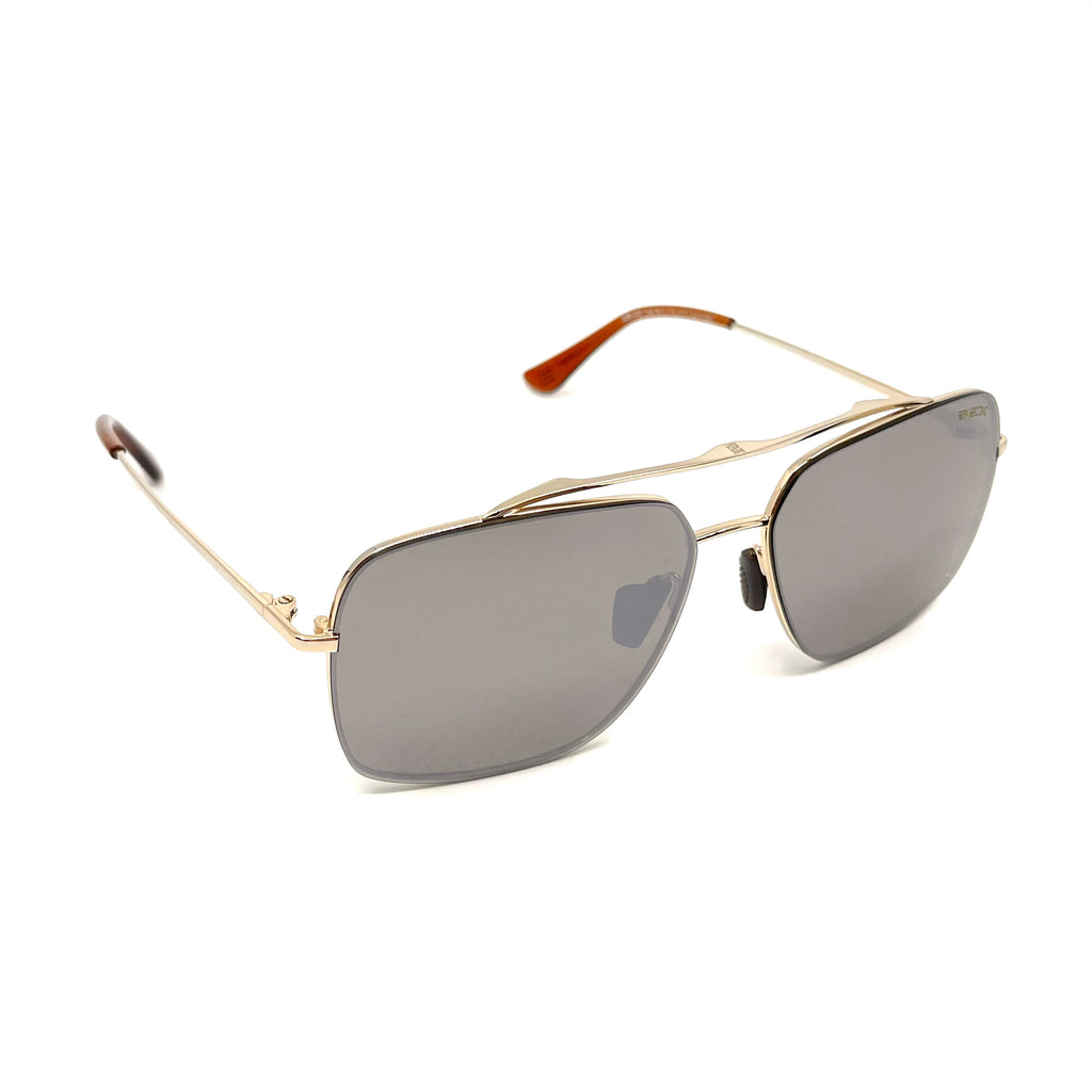 BEX Pilot Polarized Sunglasses (Gold/Brown) – Heck Of A Lope