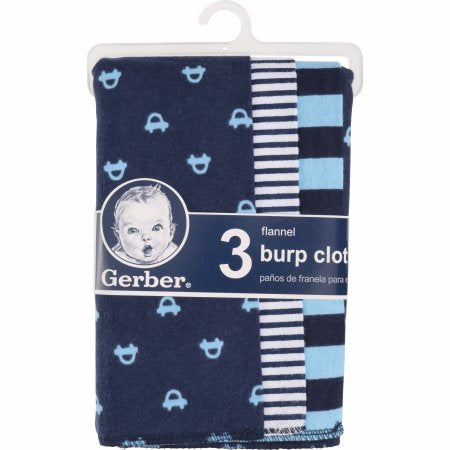 baby boy burp cloths