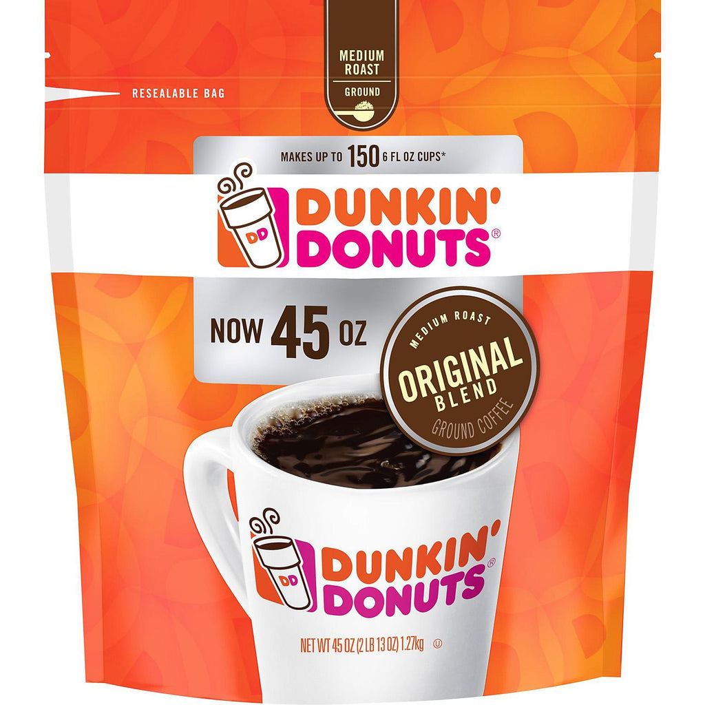 Dunkin' Donuts Original Blend Ground Coffee, Medium Roast