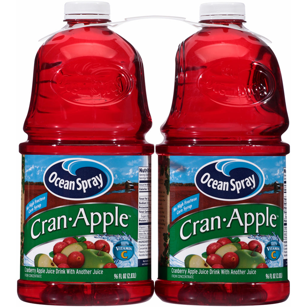 ocean spray cran apple juice percentage apple