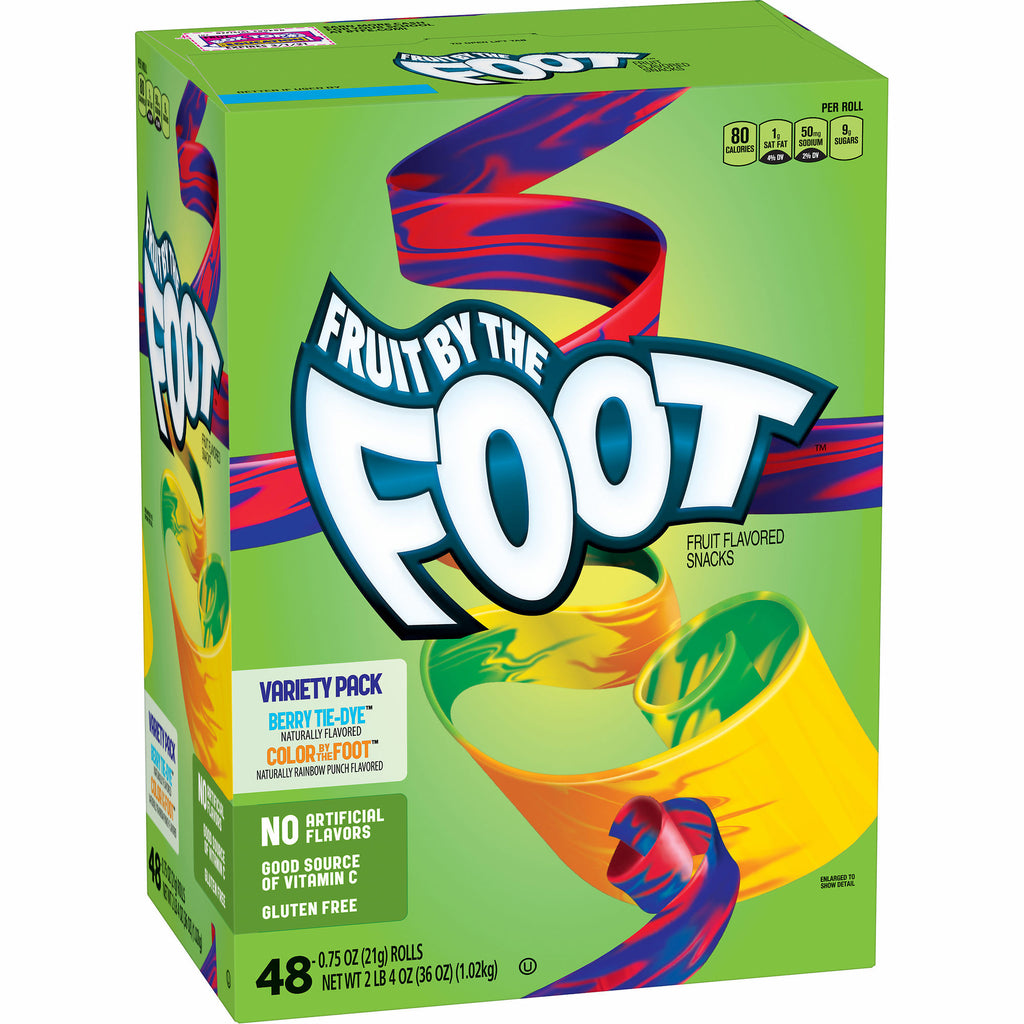 Betty Crocker Fruit By The Foot Variety Pack 48 Ct Island Cooler Delivery Service 5140