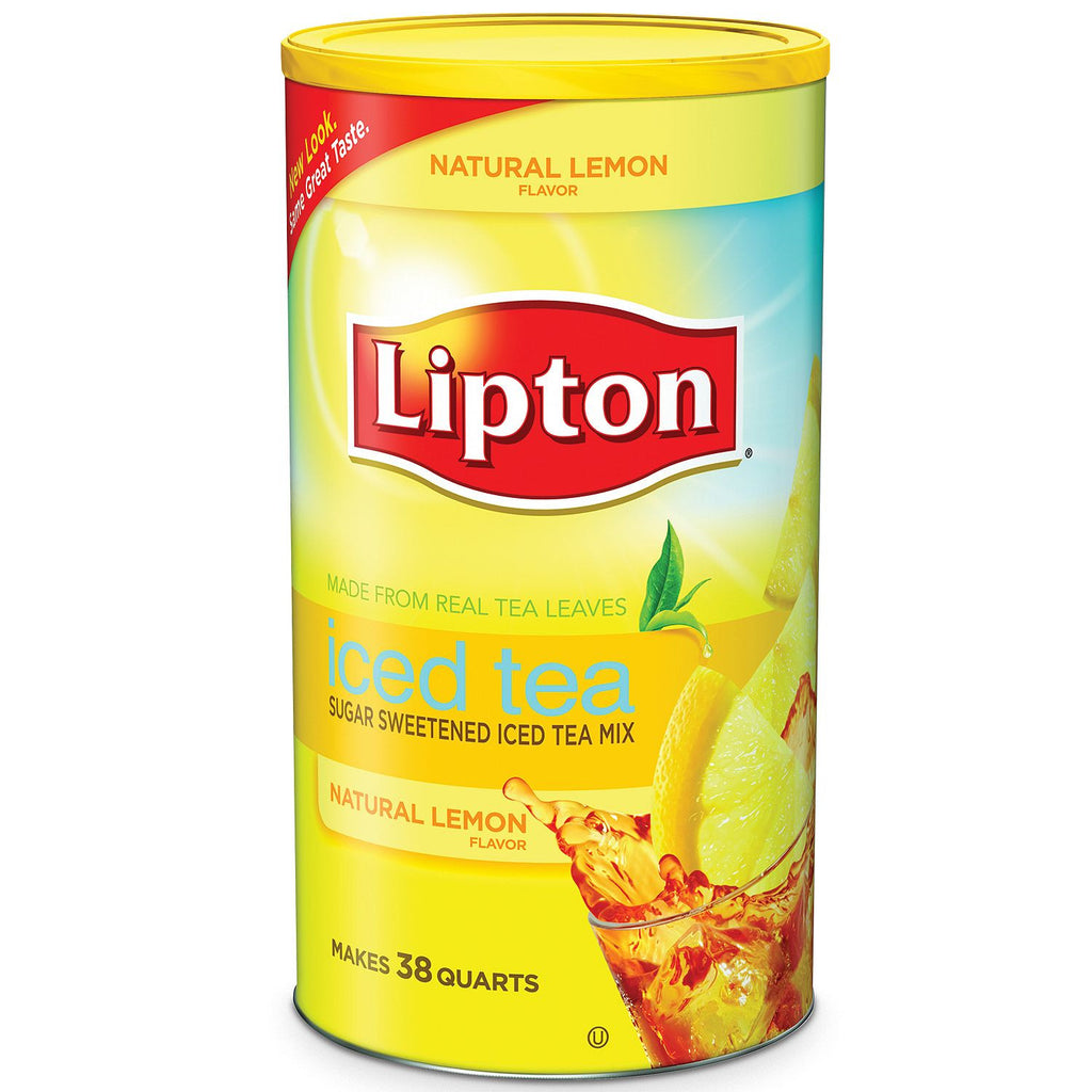 Lipton Lemon Iced Tea with Sugar Mix (6 lb. 4 oz. can ...