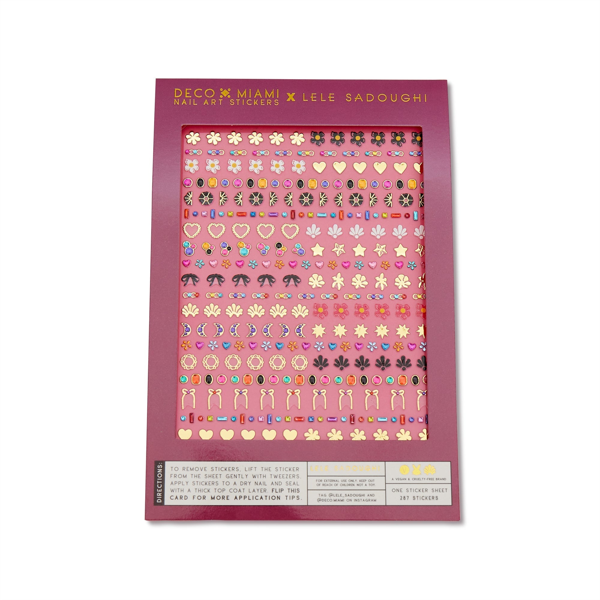 Designer Nail Sticker - Vintage LV