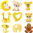 Keep&amp;Grow 1pcs Baby Animal Silicone Teethers Dog Dinosaur Koala Baby Teething Product Accessories For Pacifier Chains BPA Free