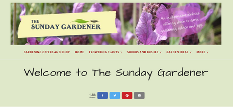 Garden blogger