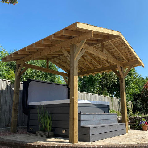 Hot Tub Pergola 