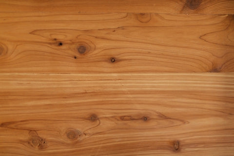 Homegrown Larch showing knots in timber