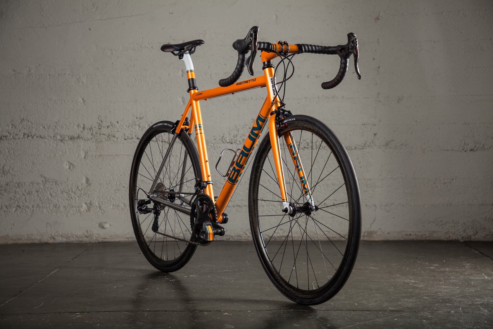 baum ristretto orange super record JC front angle