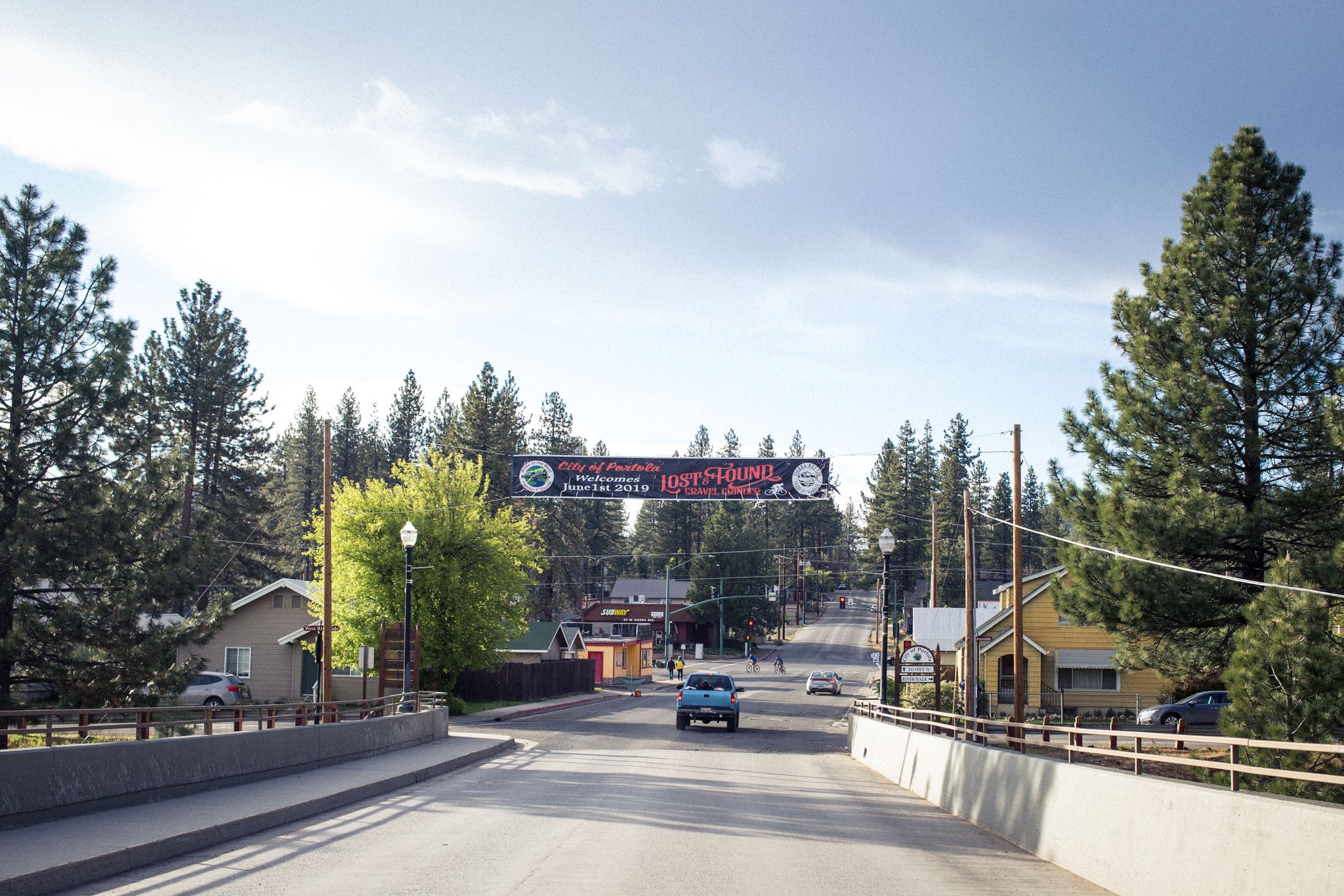 Lost and Found Gravel Grinder 2019 welcome sign