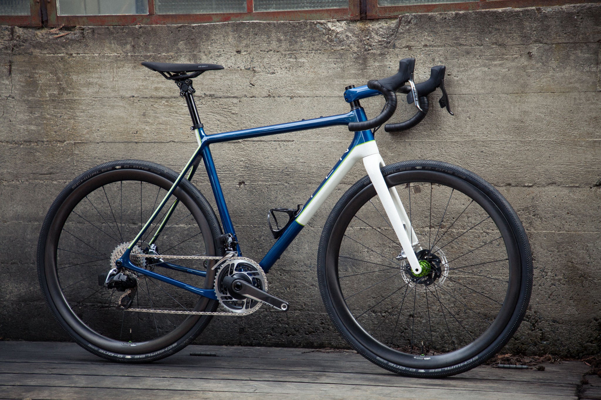 Bike of the Week: Blue White and Green UP – Above Category
