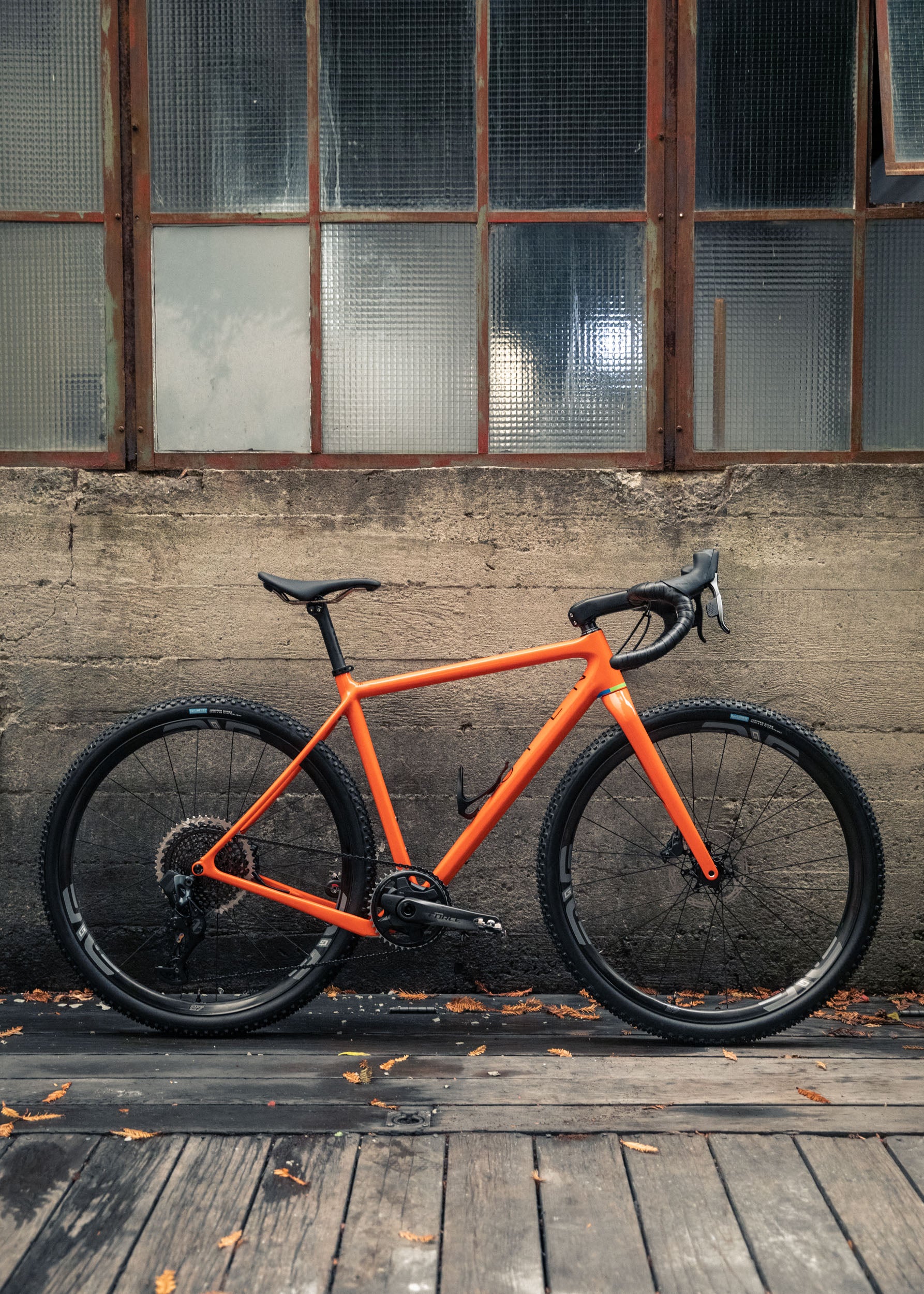 Open WIde orange sram AXS Enve