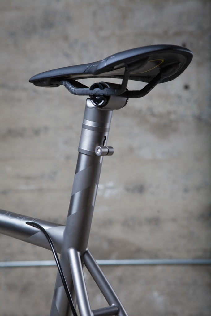 Mosaic Custom Titanium Bicycle seatmast