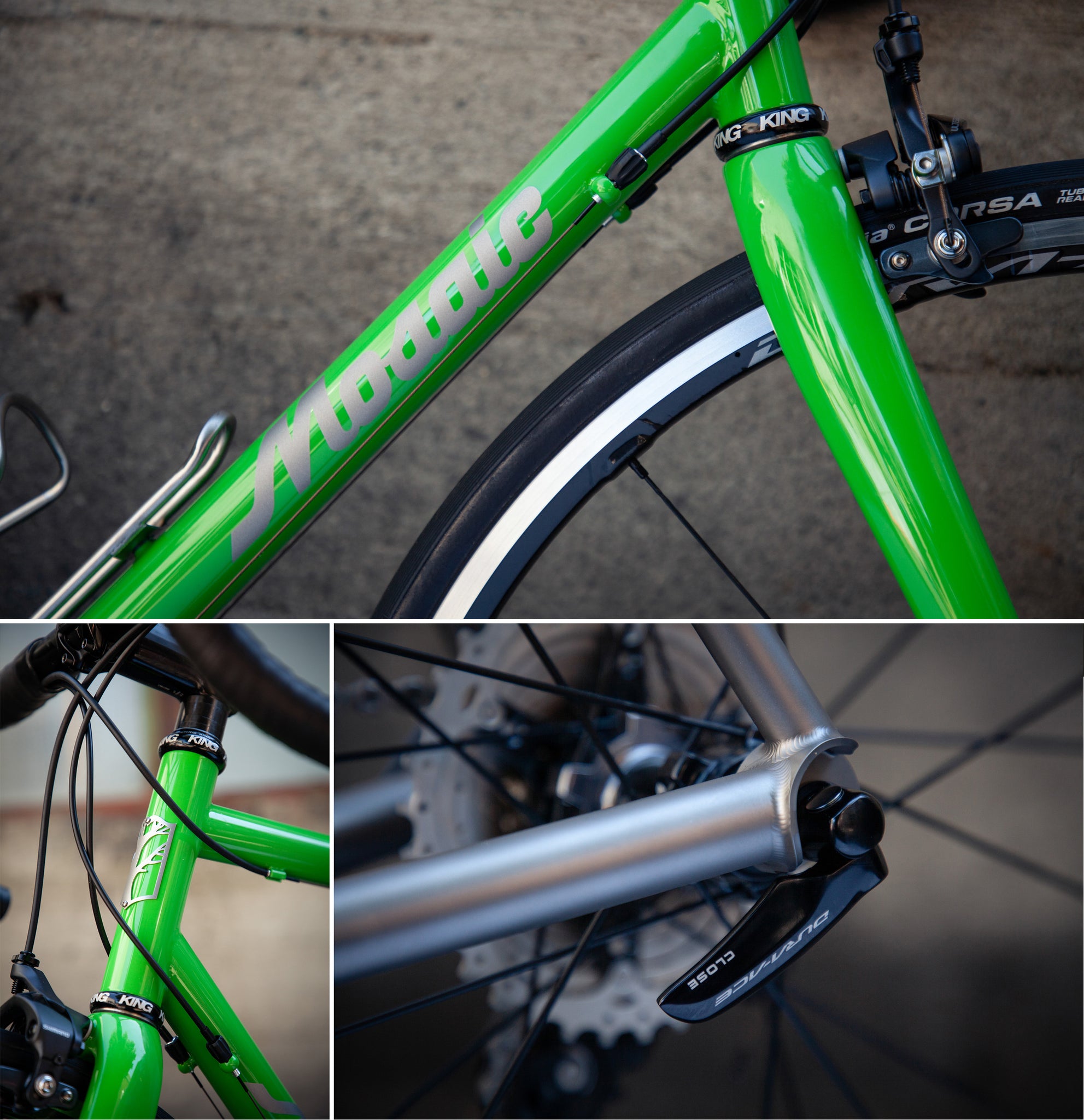 mosaic GT2 green frame details