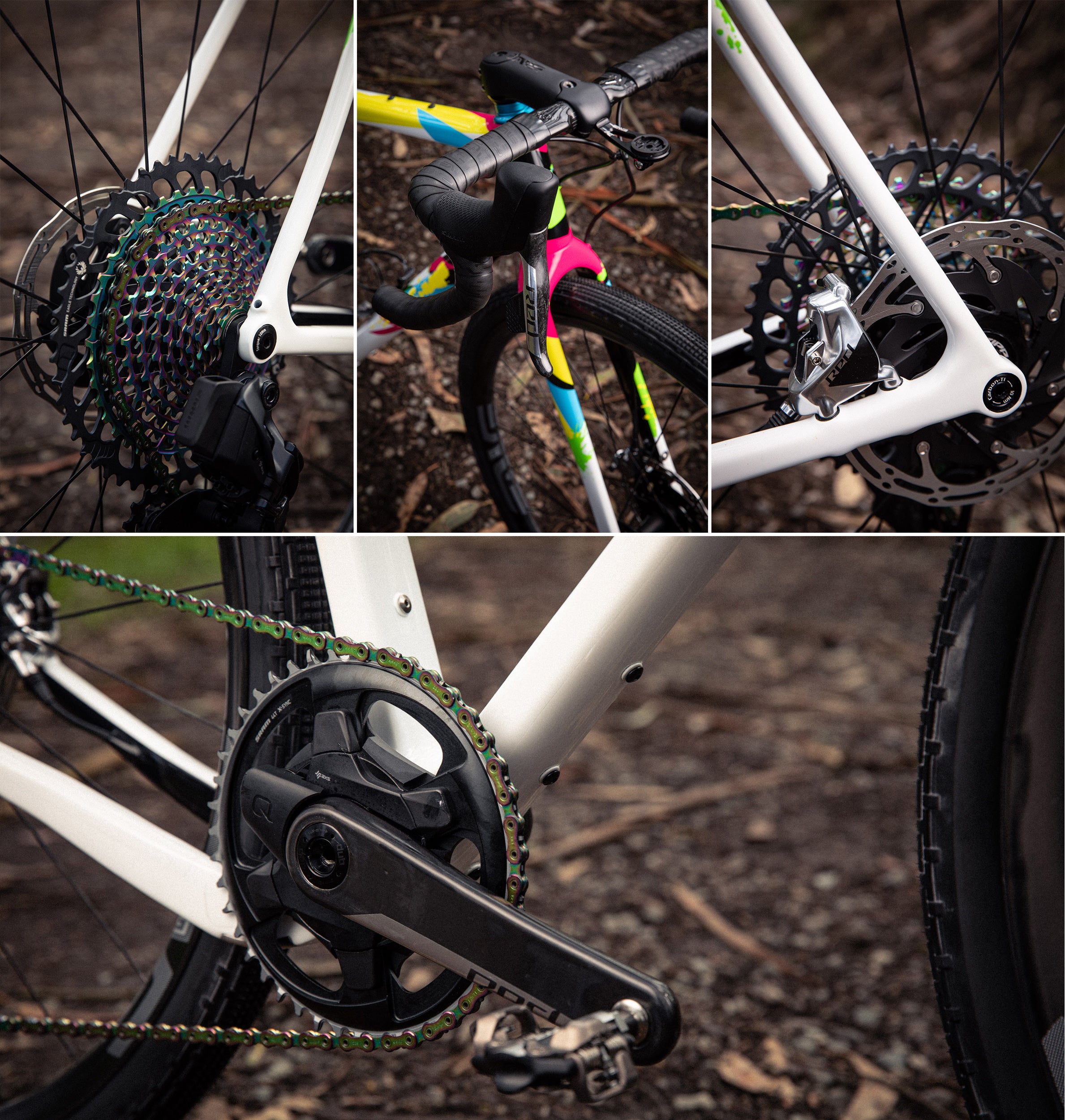 open wide velocolour drivetrain sram AXS