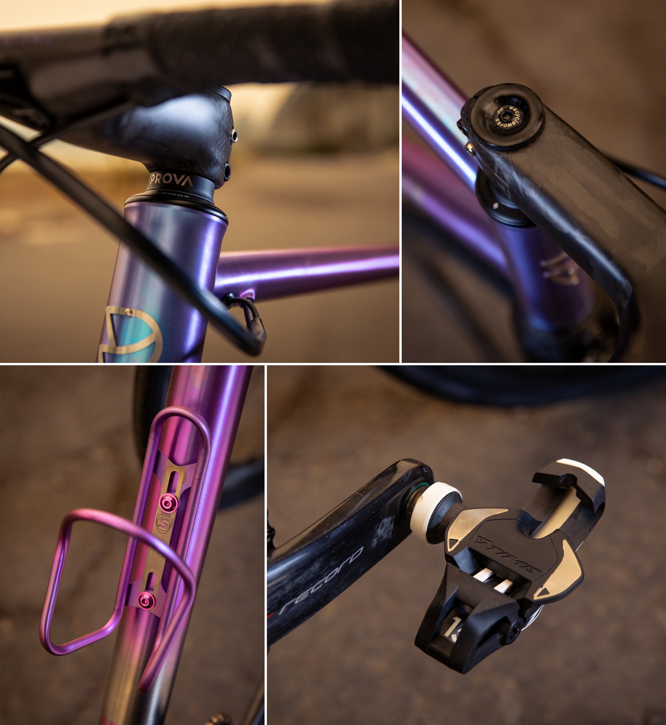 prova speciale titanium rim brake small details