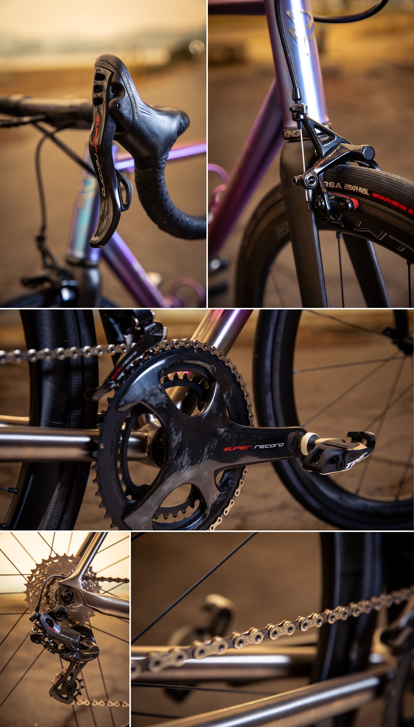 prova speciale titanium rim brake drivetrain