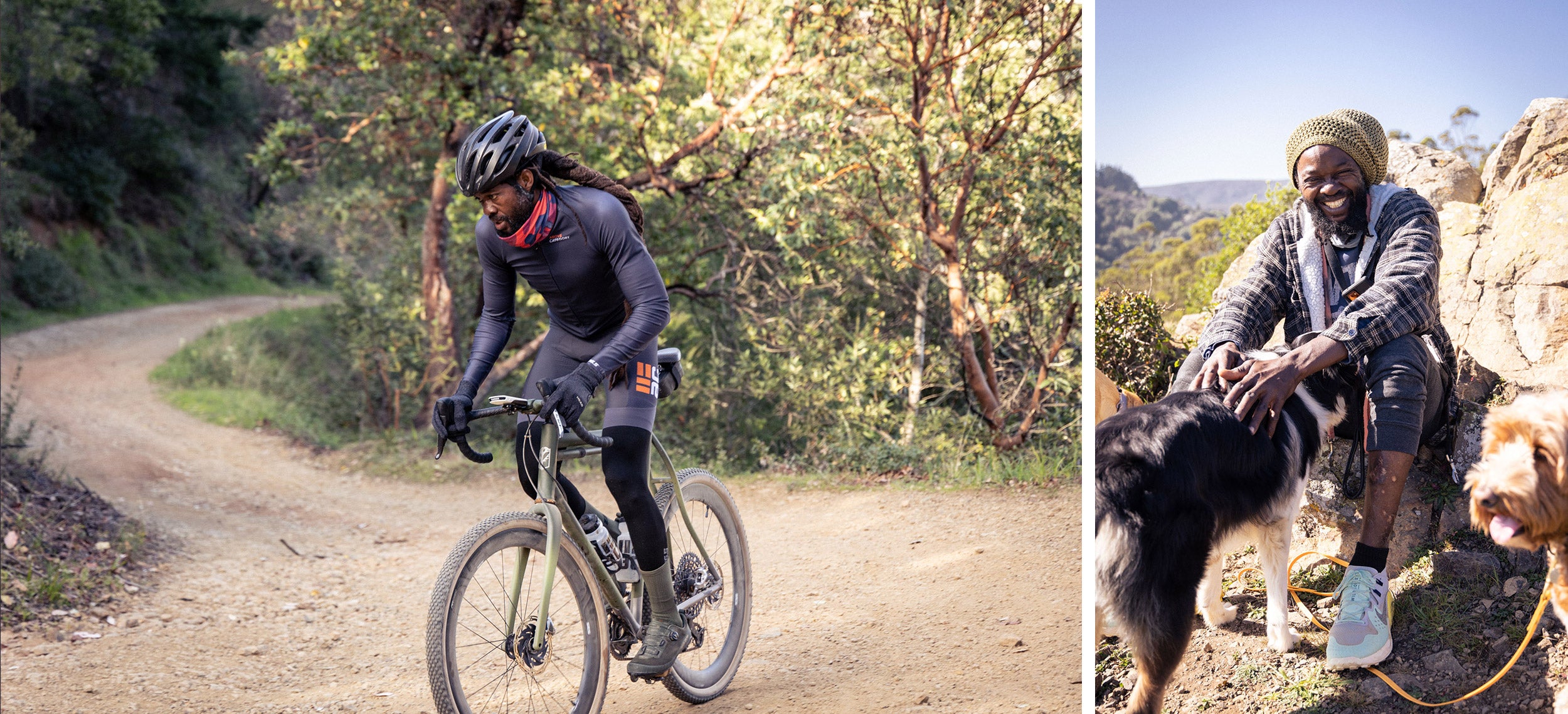 salifu riding and portrait