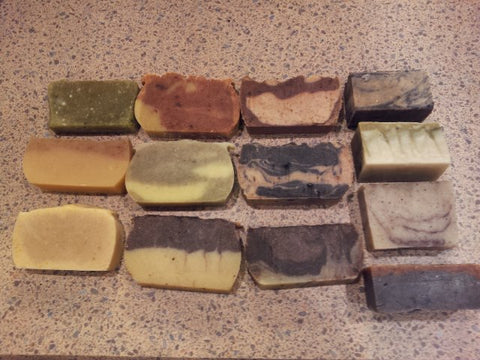Soapy Gnome's First Soaps for sale before we even had a name