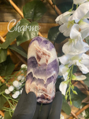 Chevron Amethyst at Charm, Crystals Tauranga 