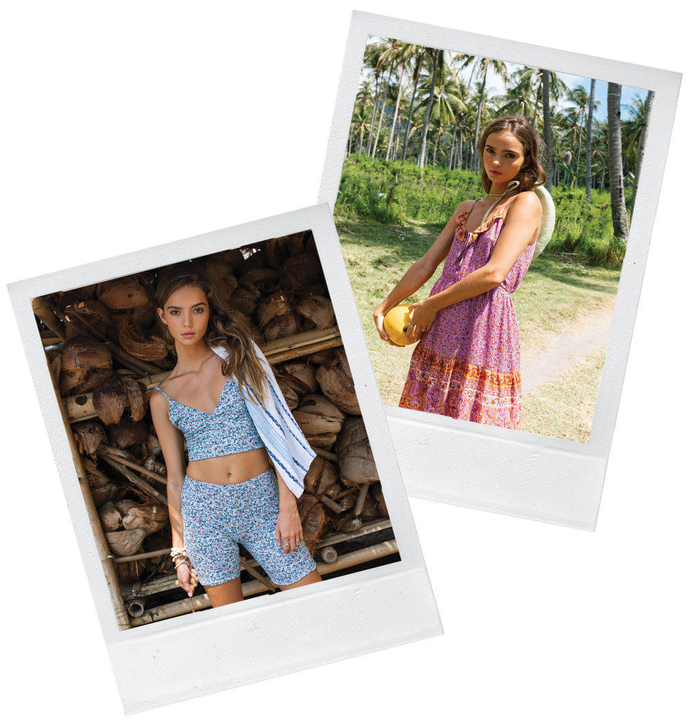 The hot new summer collection from bohemian clothing label Arnhem Byron Bay 