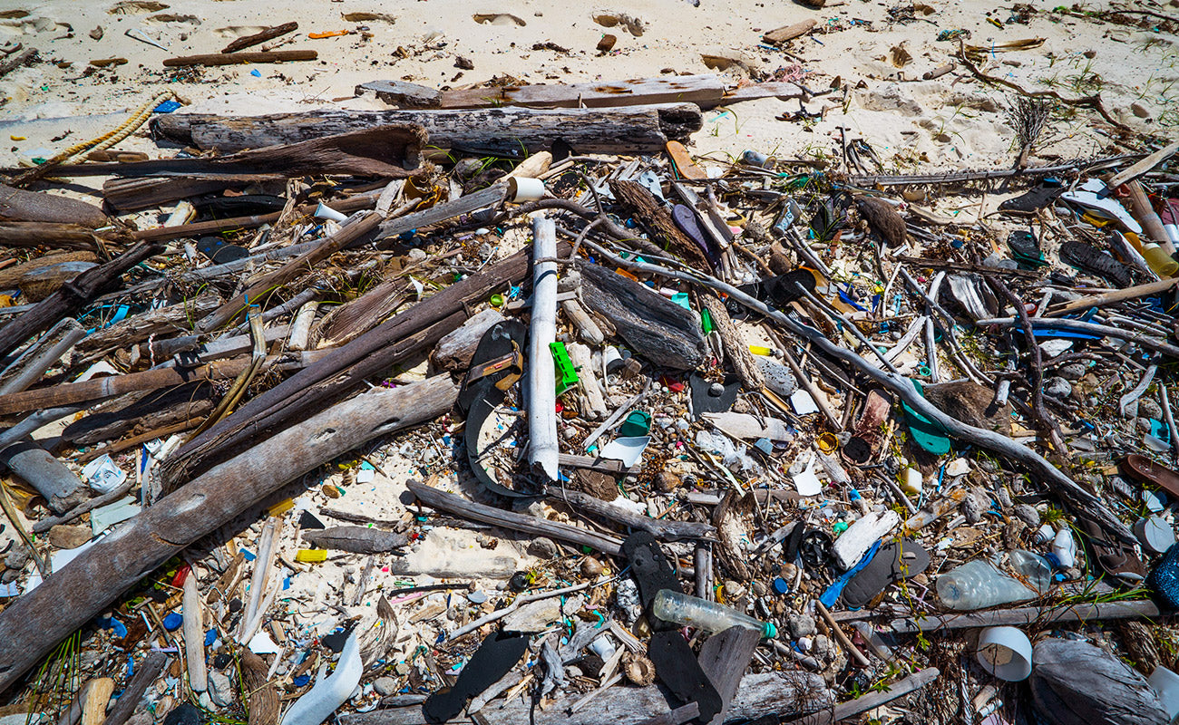 Ocean plastics are found all over Australian coastlines Arnhem supports the Sea Shepherd clean ups 