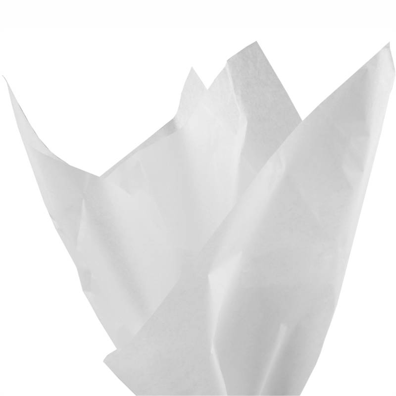 Luxury White Mf 17GSM Tissue Paper Sheets 50*75cm - China Silk White Tissue  Paper, 17GSM Silk Tissue Paper