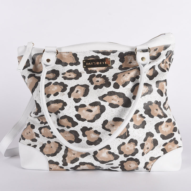 Leather Leopard Print Handbag – Day’s Eye