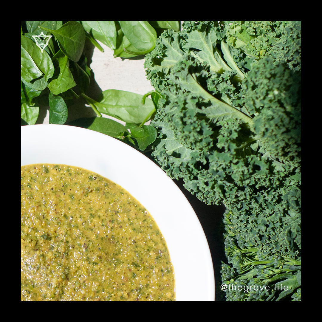 View Creamy Green Protein Soup Recipe