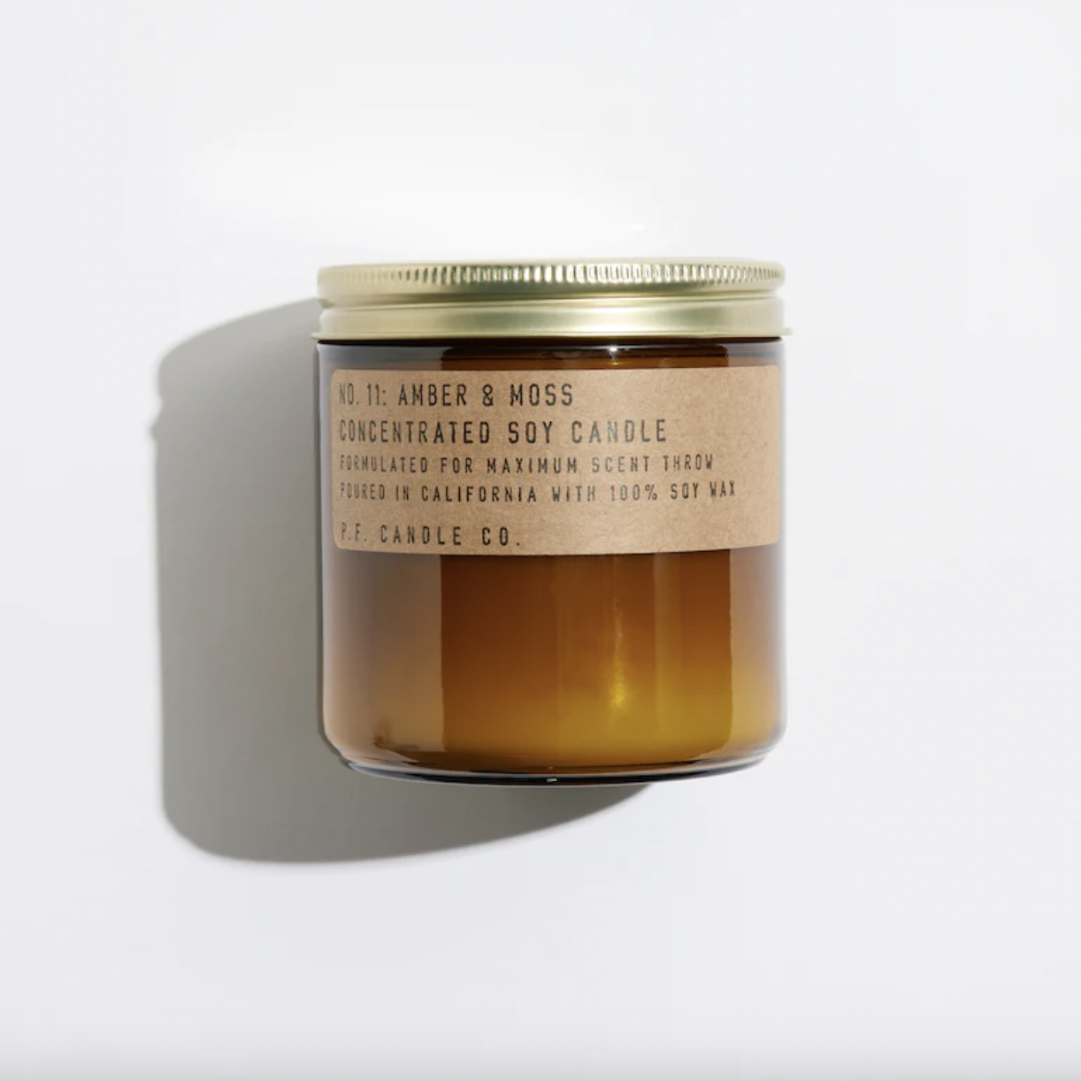 Amber & Moss – Large Concentrated Candle