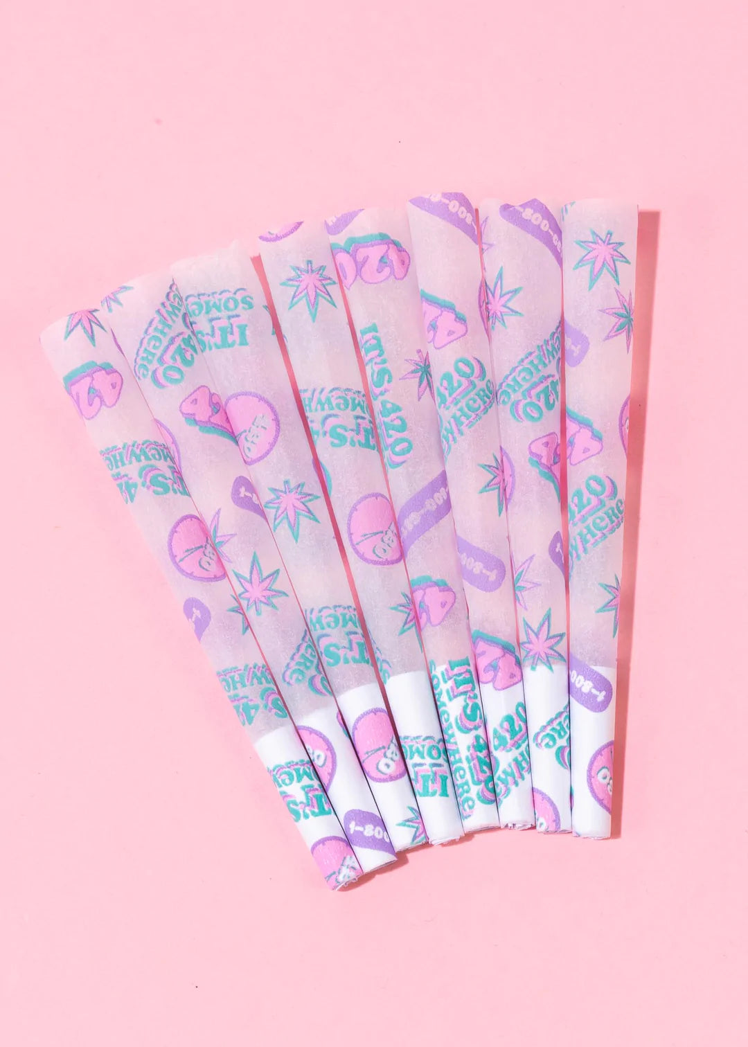 420 Pastel Cones (8-pack)