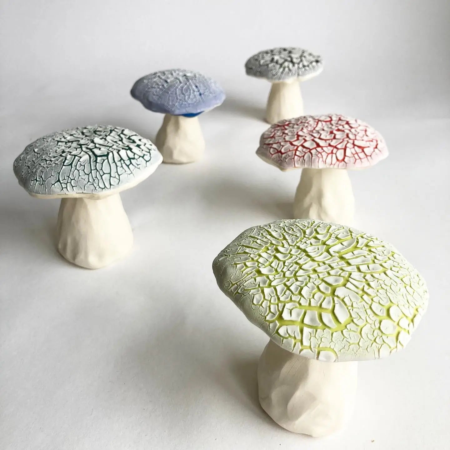 Ceramic Mushrooms (In-Store Pick Up Only)