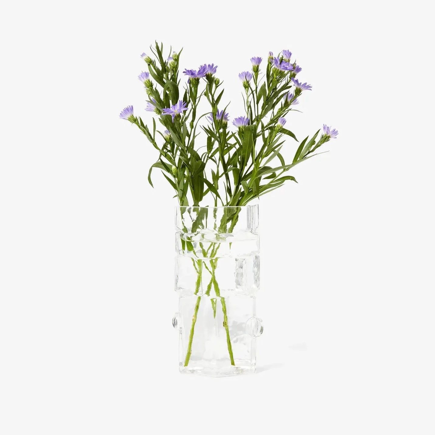 Hex Vase - Clear