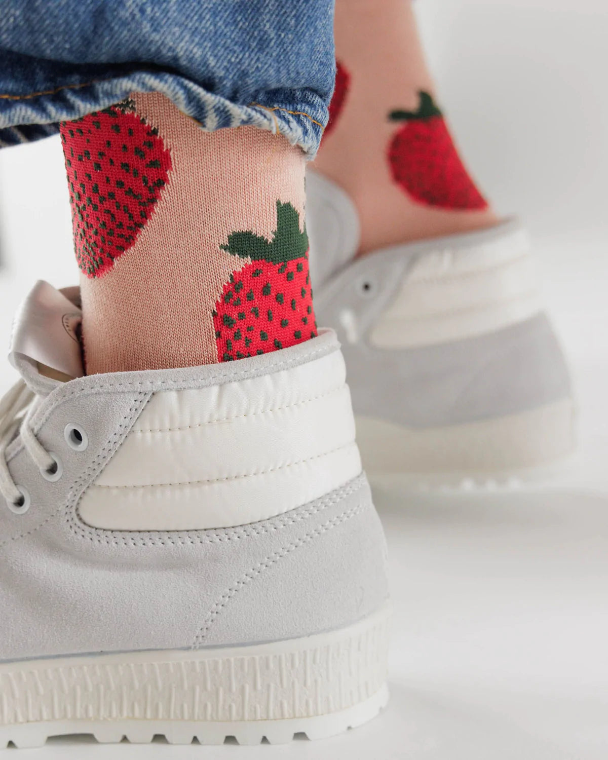 Crew Sock - Strawberry