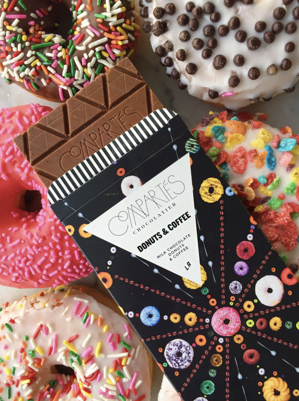 Donuts & Coffee Milk Chocolate Bar